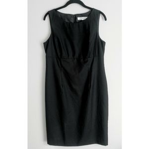 🌸NINE WEST Black Sleeveless Sheath Dress